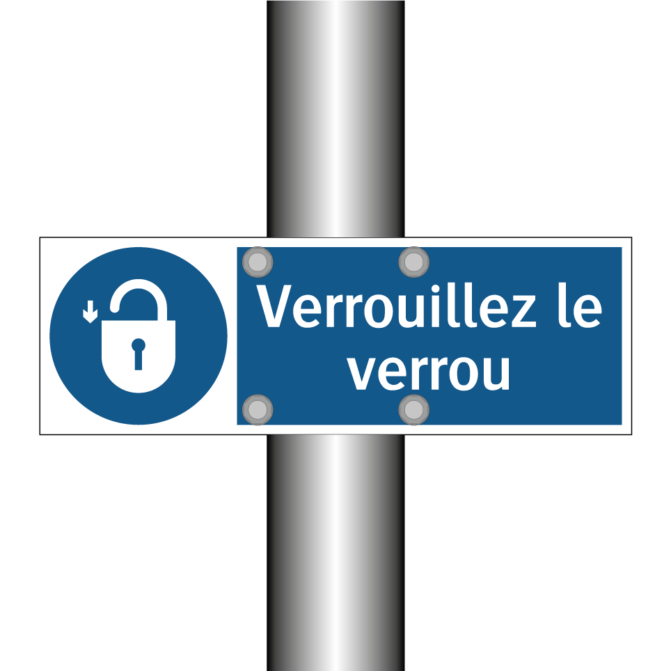 Verrouillez le verrou