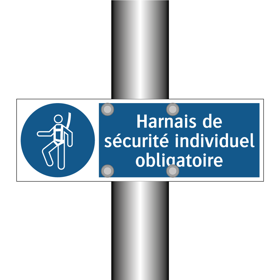 Harnais de sécurité individuel obligatoire