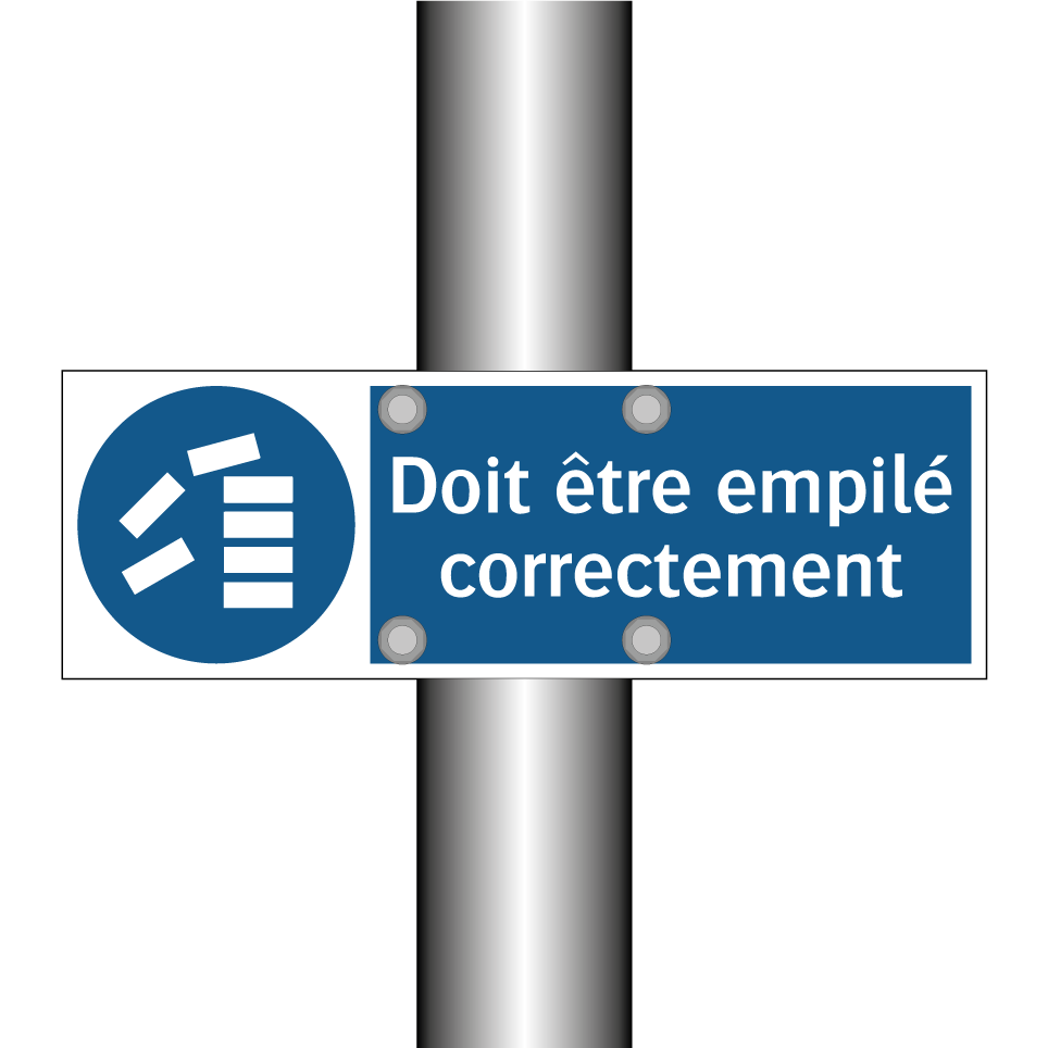 Doit être empilé correctement