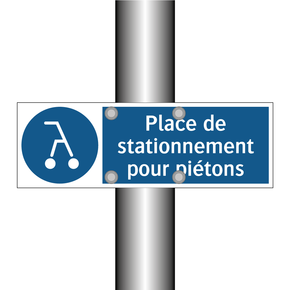 Place de stationnement pour piétons