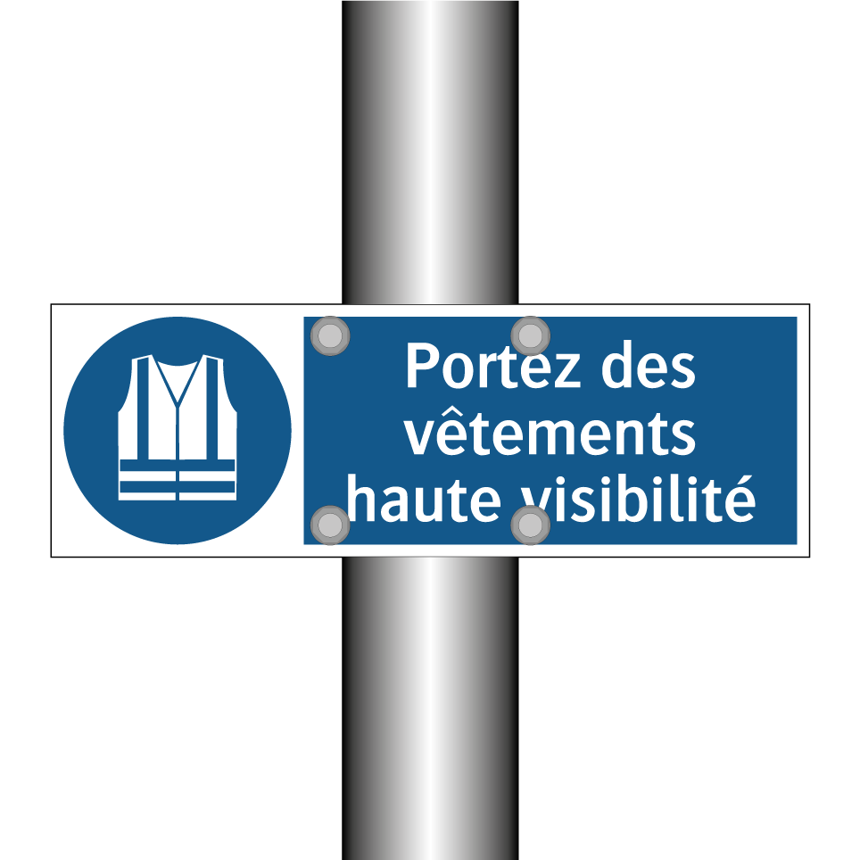 Portez des vêtements haute visibilité