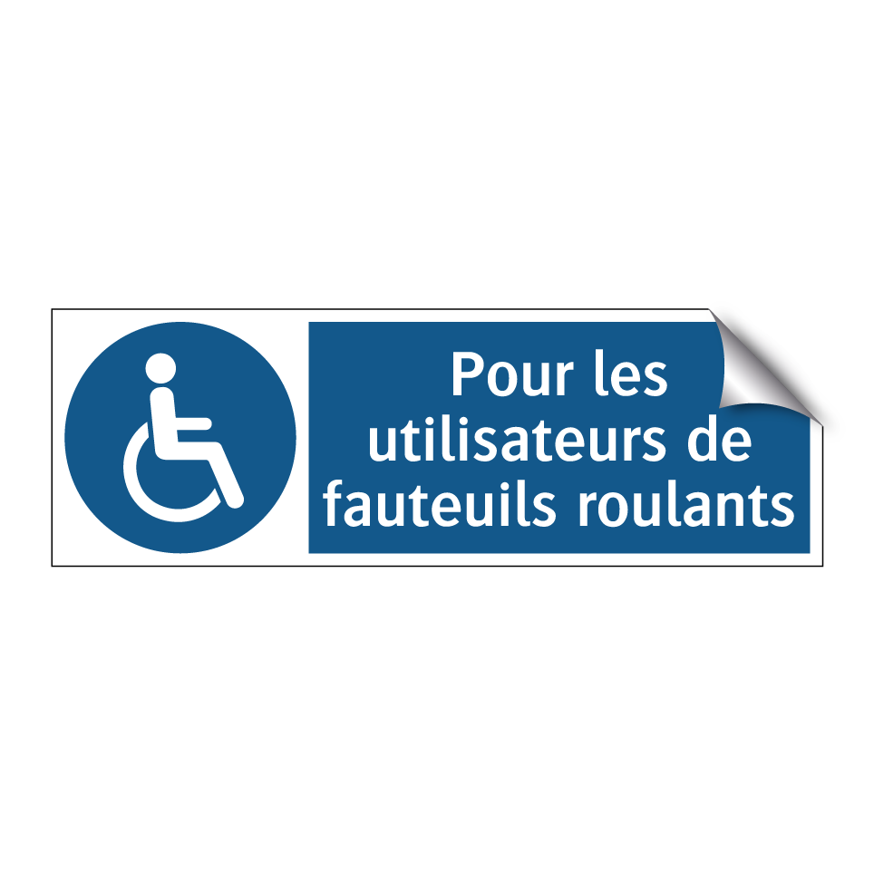 Pour les utilisateurs de fauteuils roulants