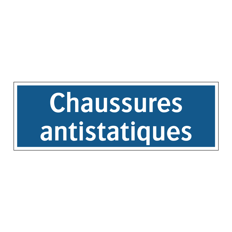 Chaussures antistatiques