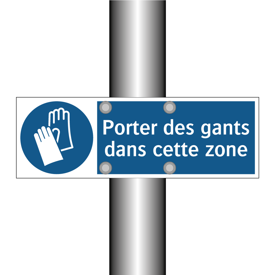 Porter des gants dans cette zone