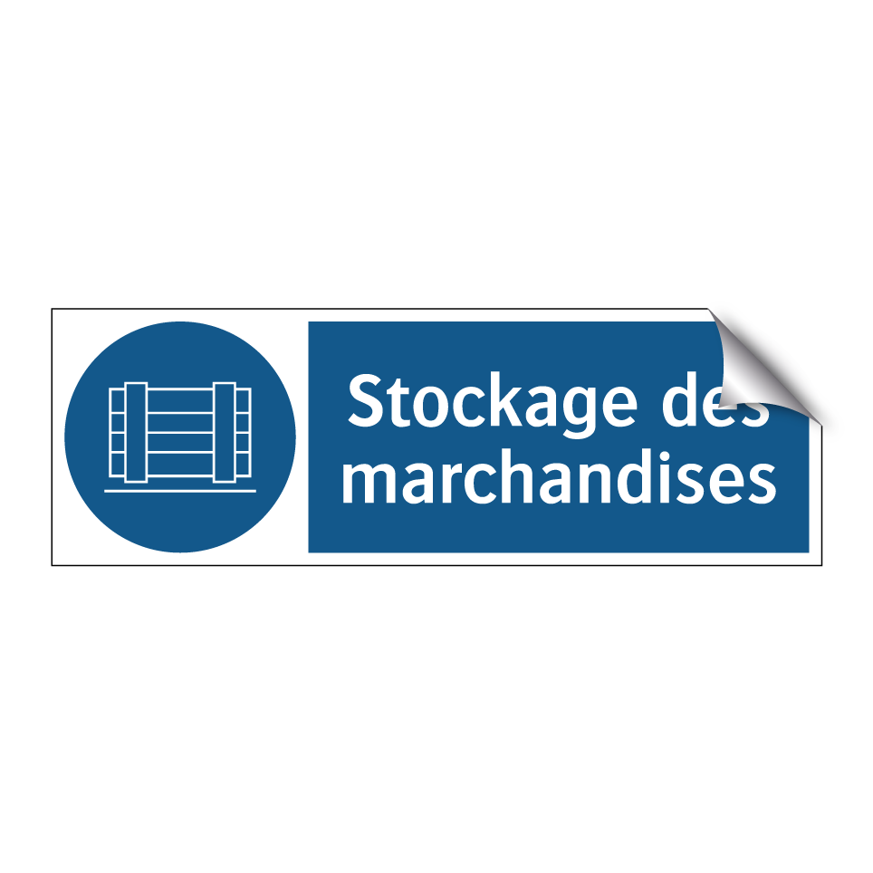 Stockage des marchandises