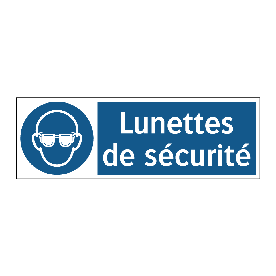 Lunettes de sécurité