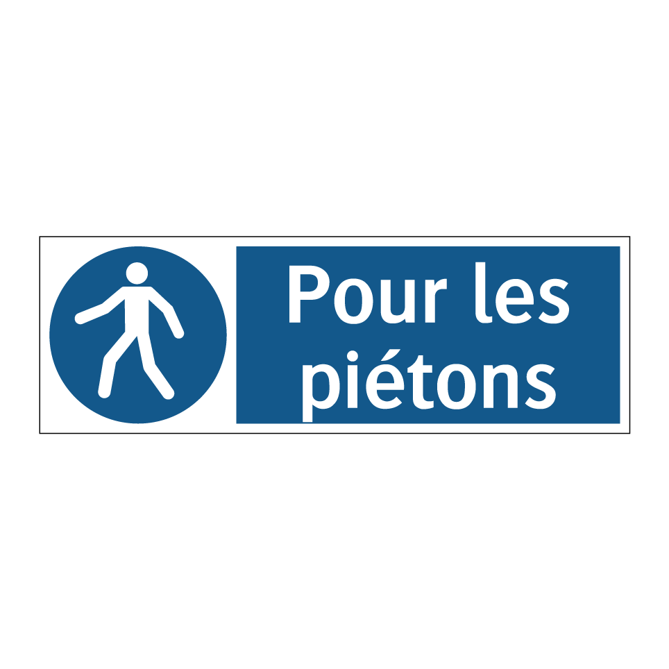 Pour les piétons