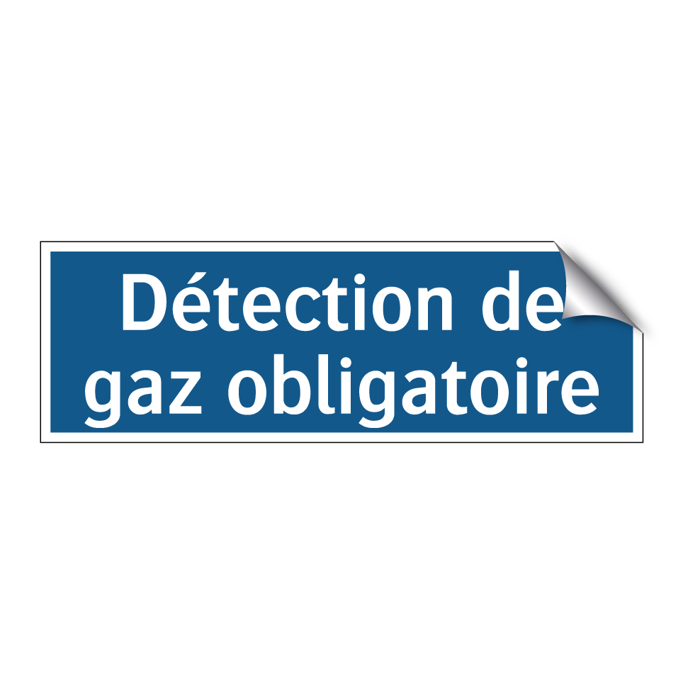 Détection de gaz obligatoire