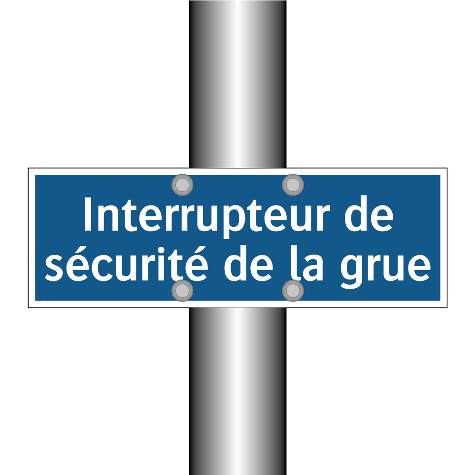 Interrupteur de sécurité de la grue