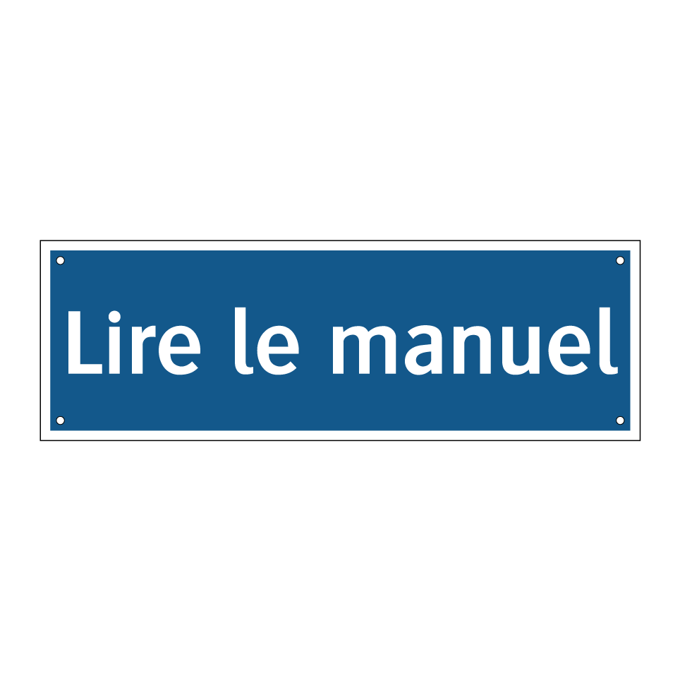 Lire le manuel