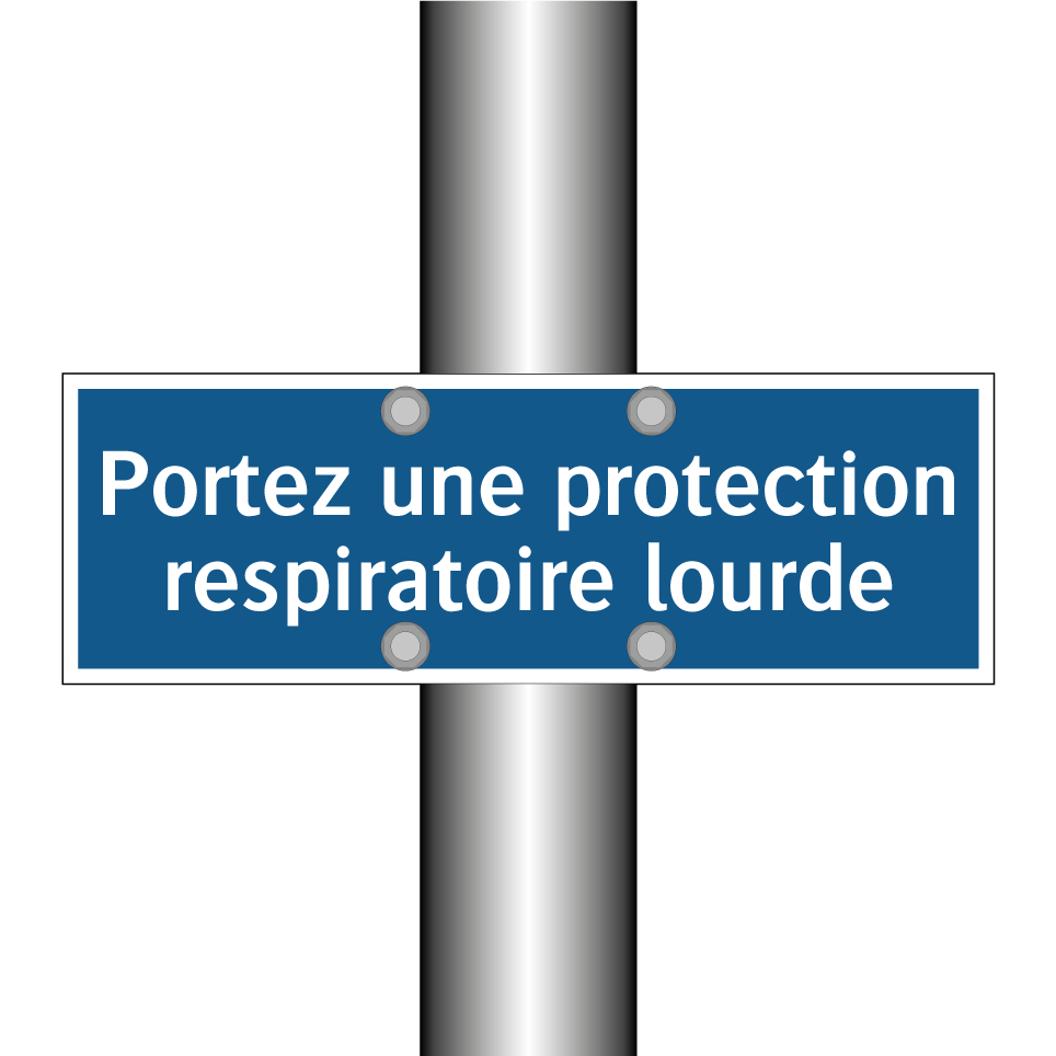 Portez une protection respiratoire lourde