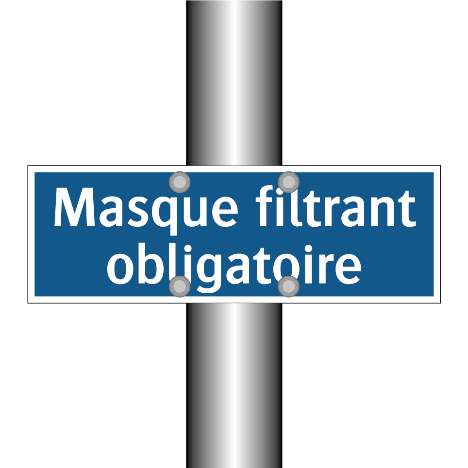 Masque filtrant obligatoire