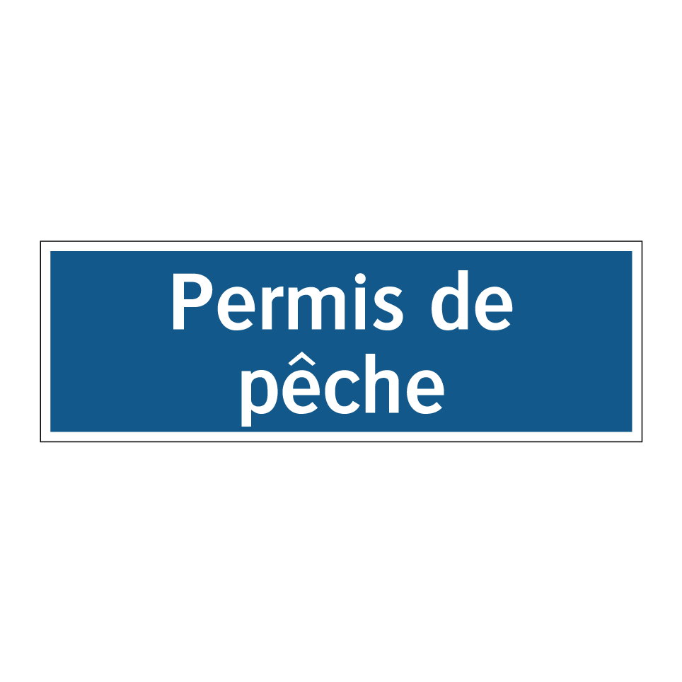 Permis de pêche