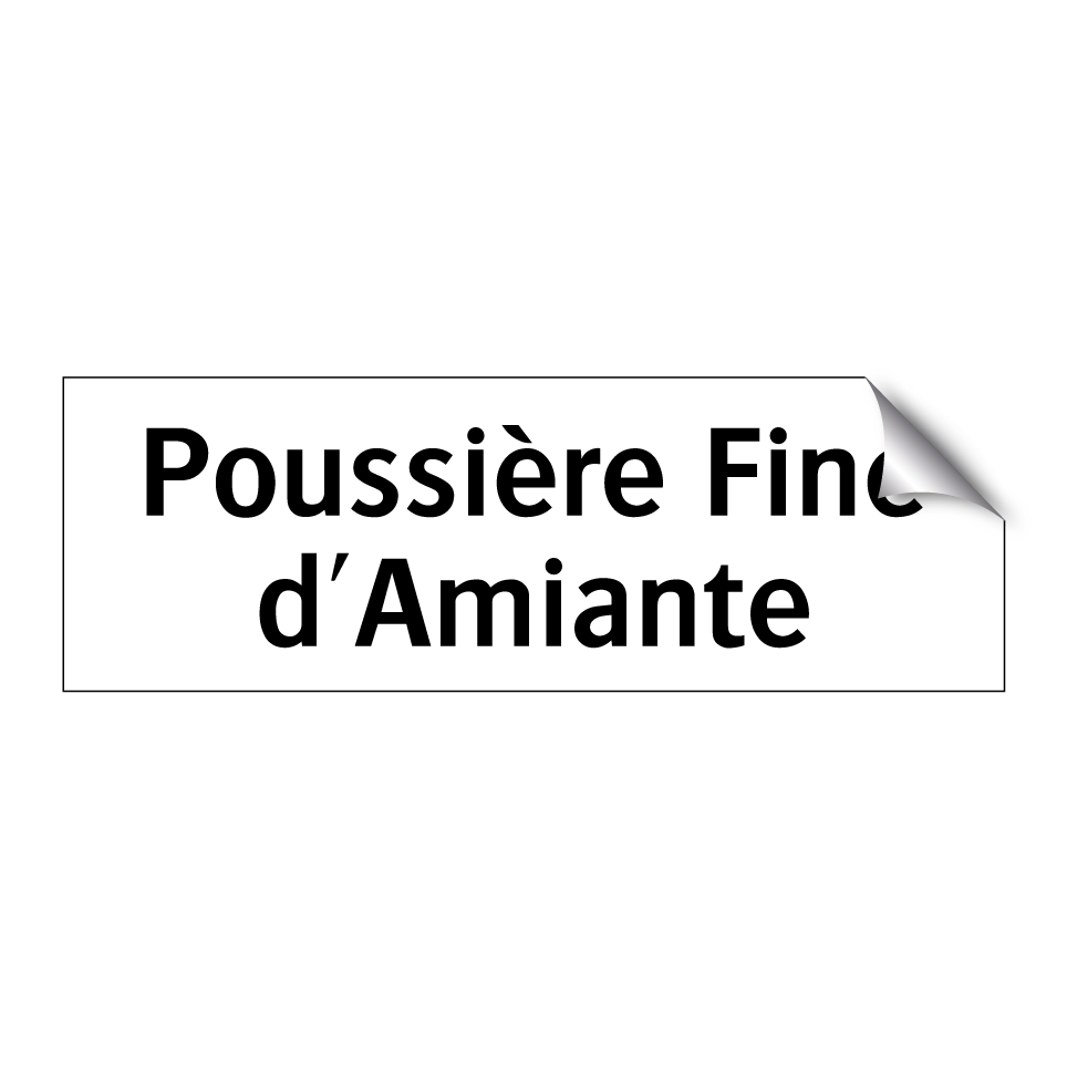 Poussière Fine d'Amiante