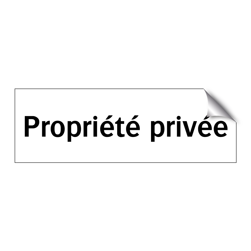 Propriété privée