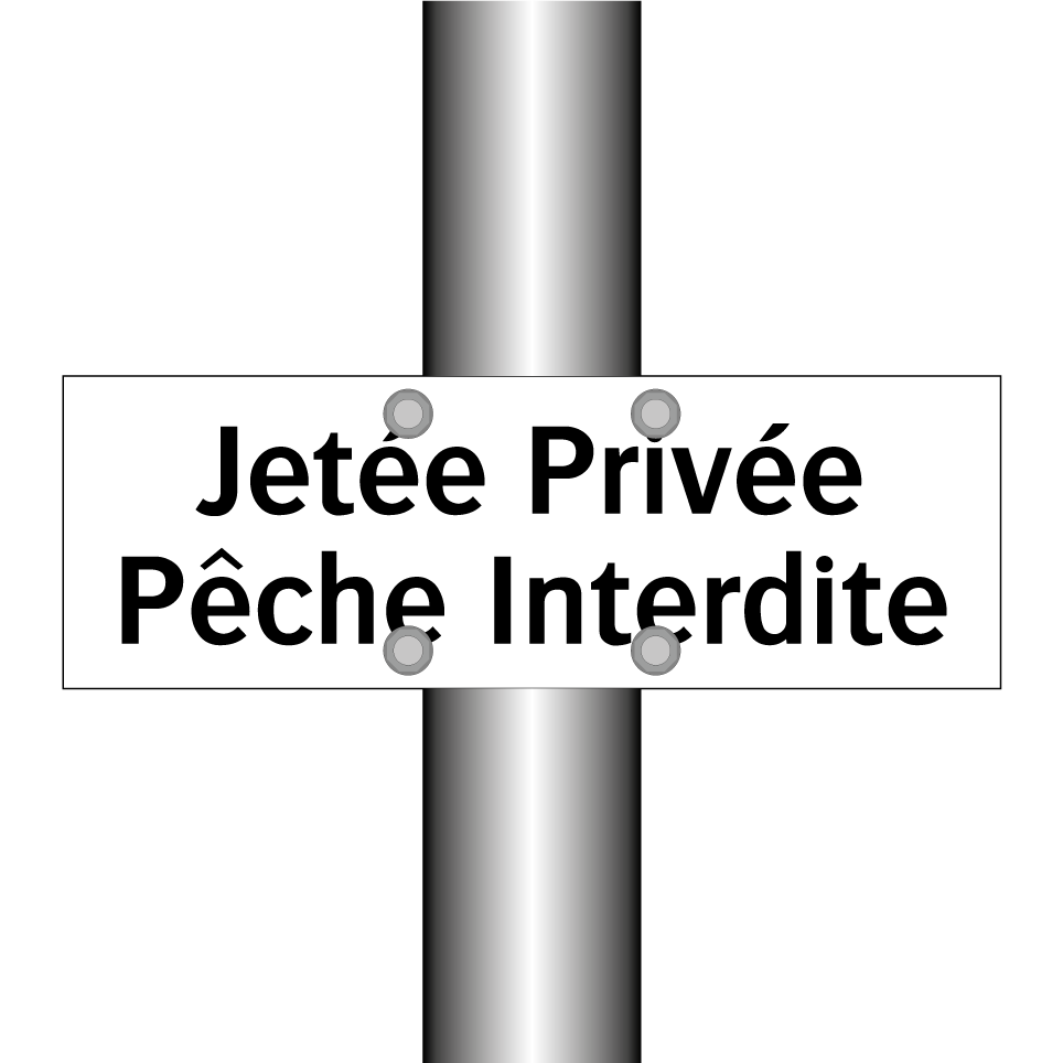 Jetée Privée Pêche Interdite