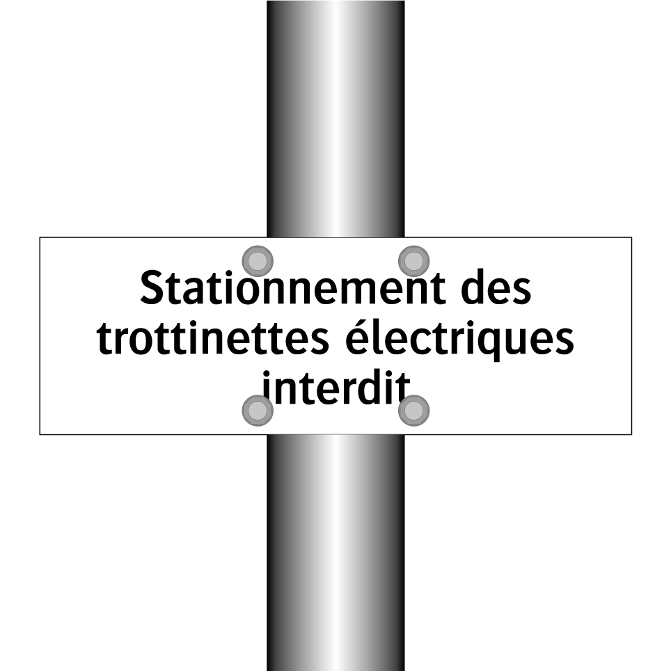 Stationnement des trottinettes électriques interdit