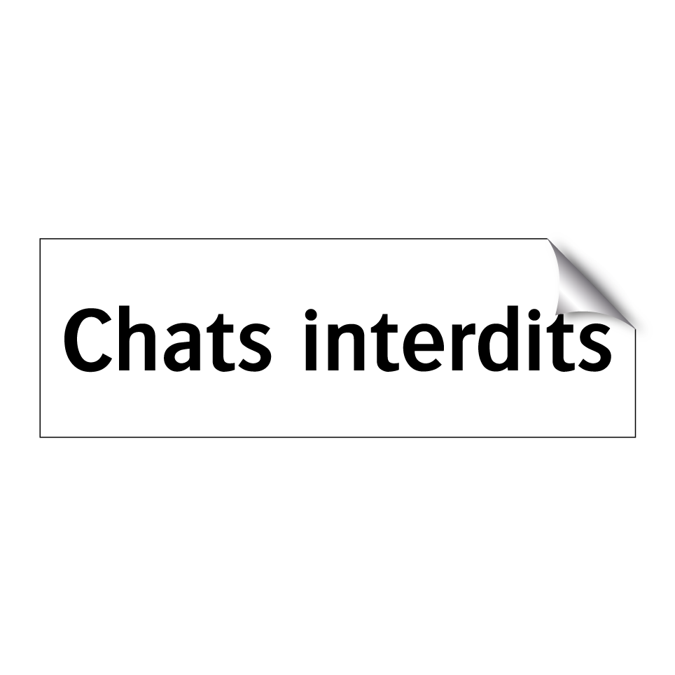 Chats interdits