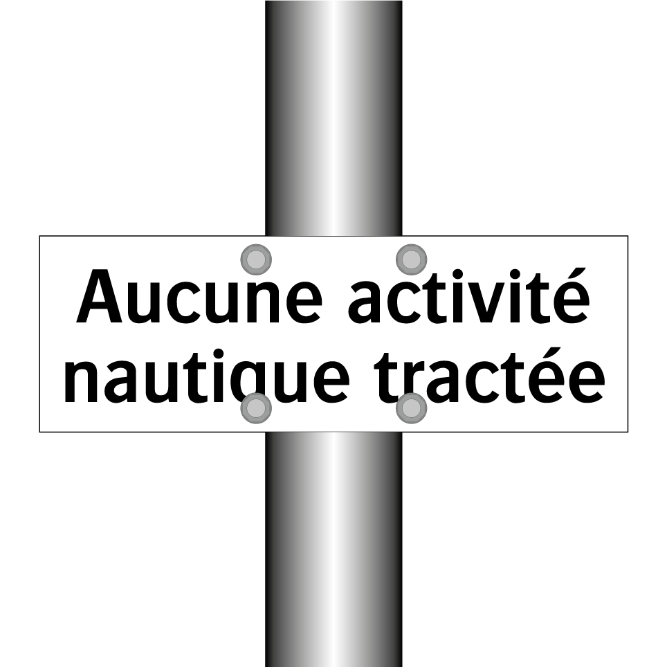 Aucune activité nautique tractée
