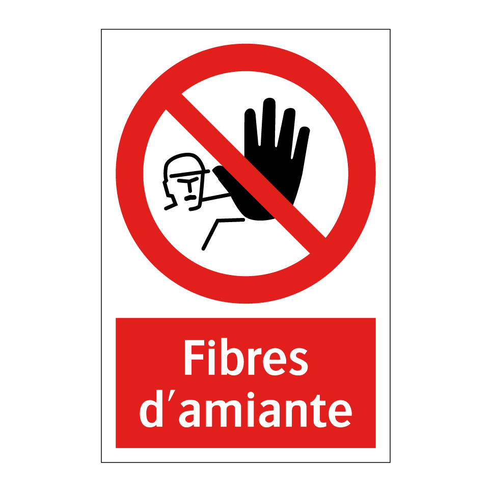 Fibres d'amiante