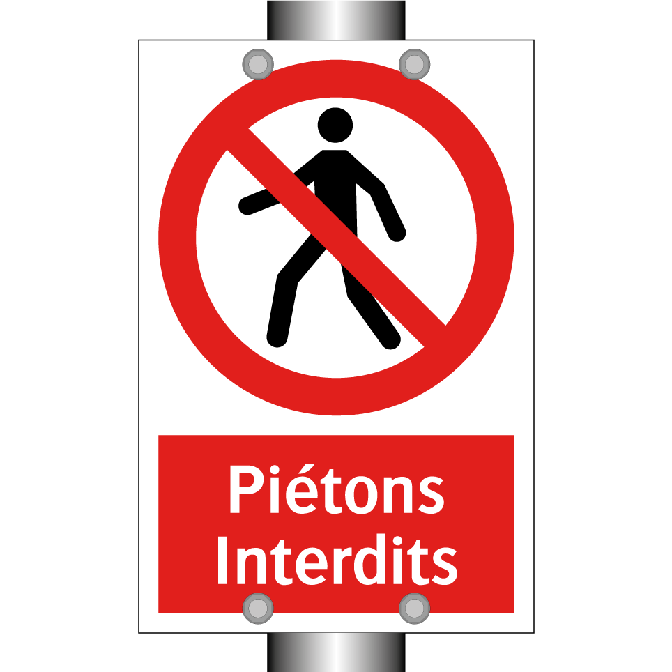 Piétons Interdits