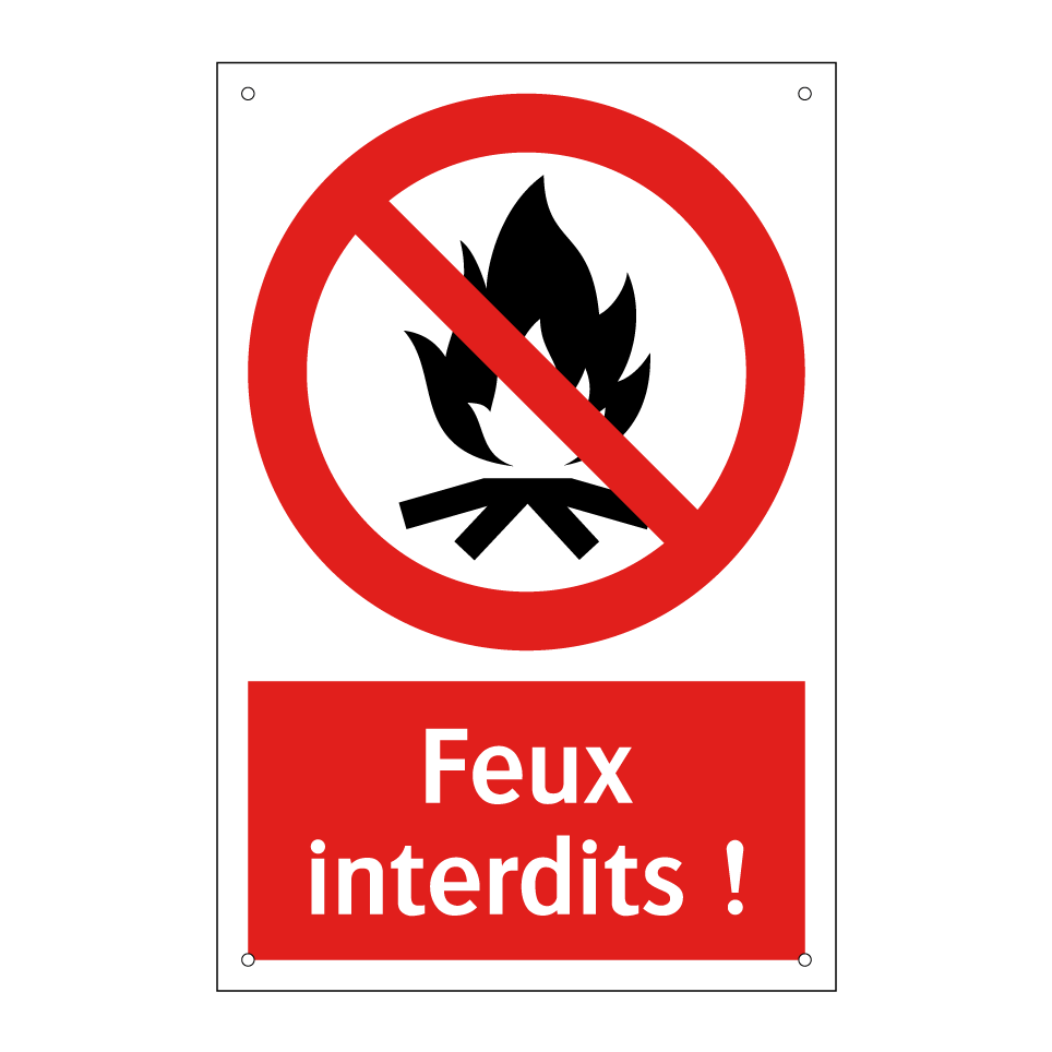 Feux interdits !
