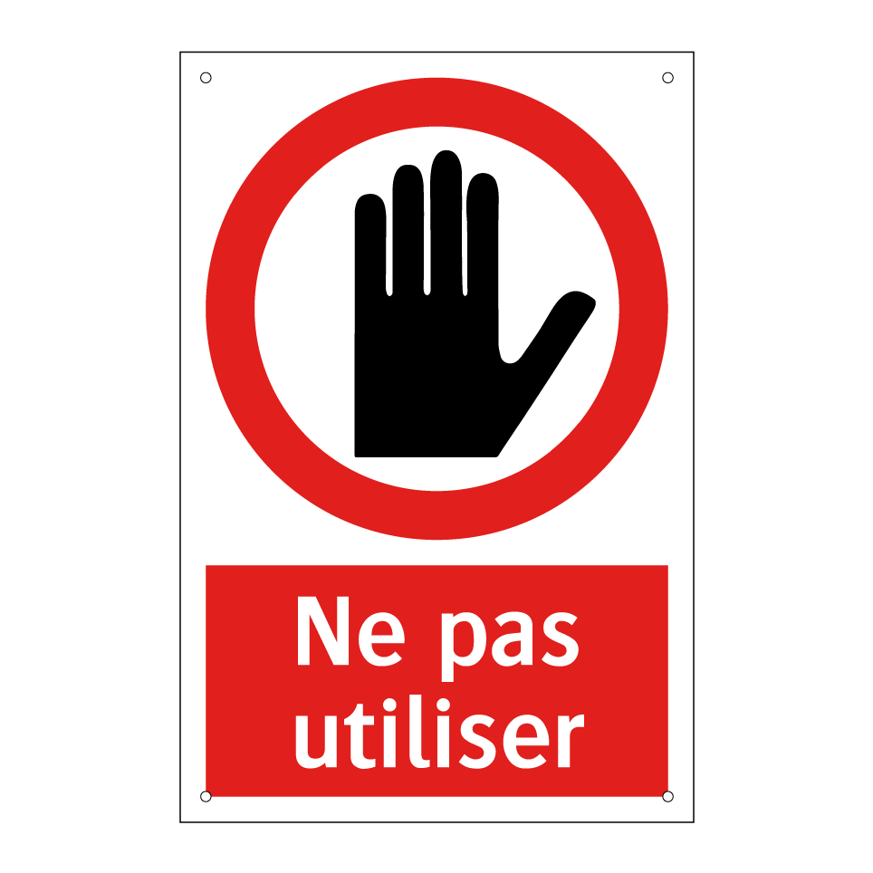 Ne pas utiliser