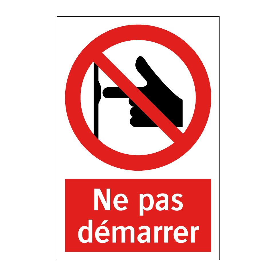 Ne pas démarrer