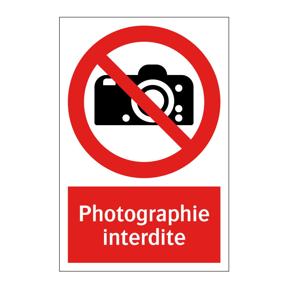 Photographie interdite