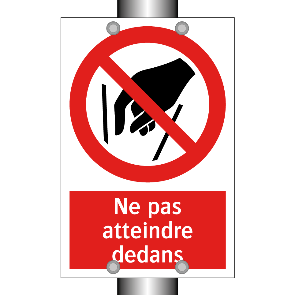 Ne pas atteindre dedans