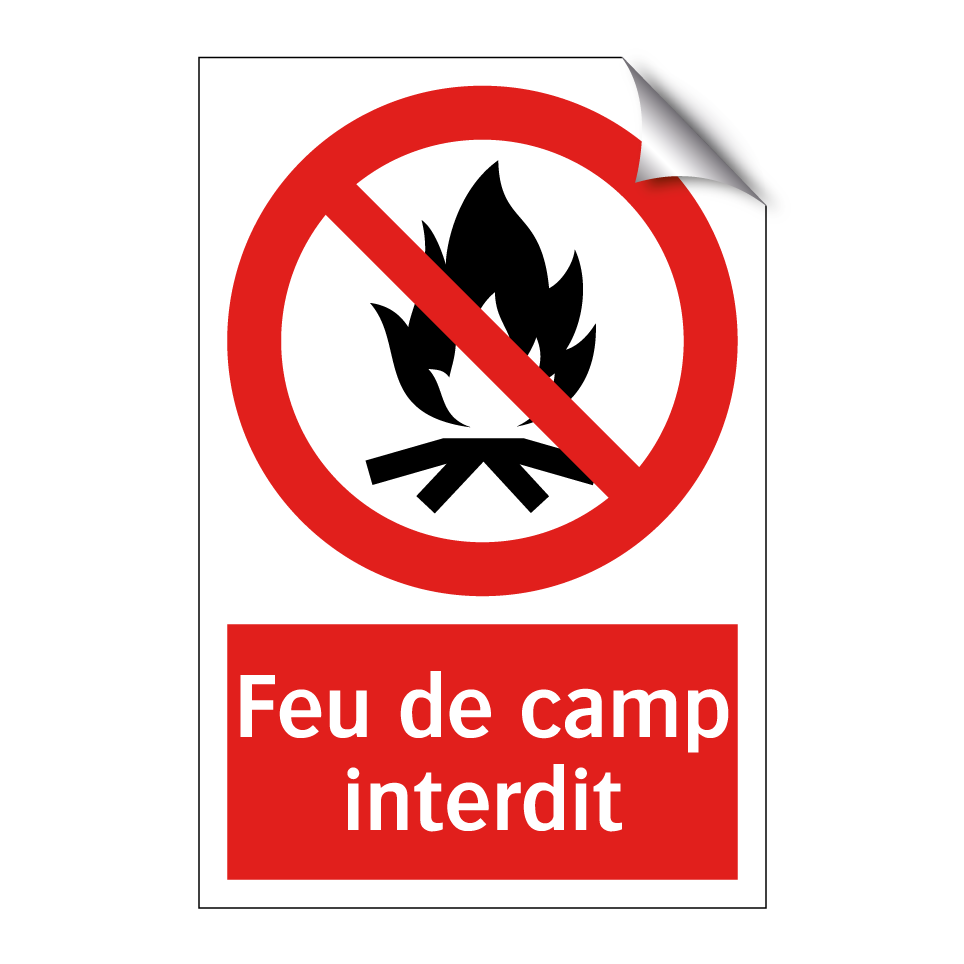 Feu de camp interdit