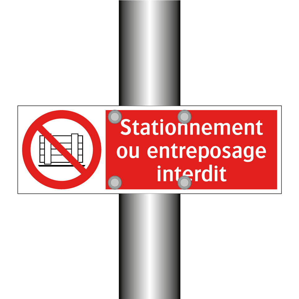 Stationnement ou entreposage interdit