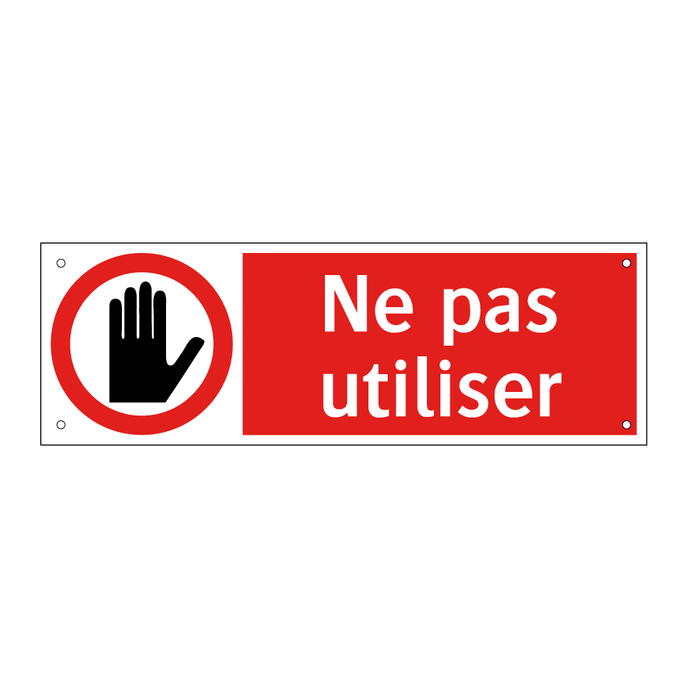 Ne pas utiliser