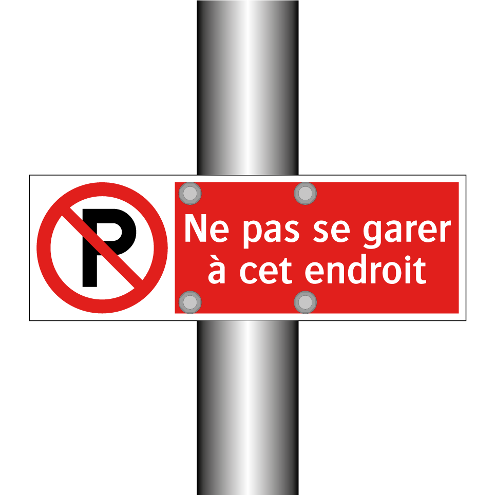 Ne pas se garer à cet endroit