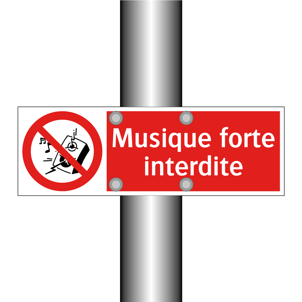 Musique forte interdite