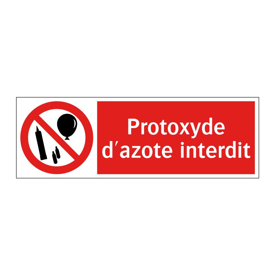 Protoxyde d'azote interdit