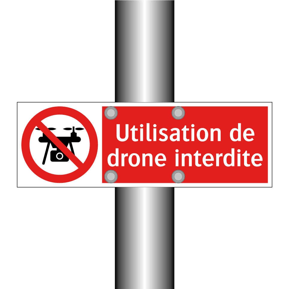 Utilisation de drone interdite