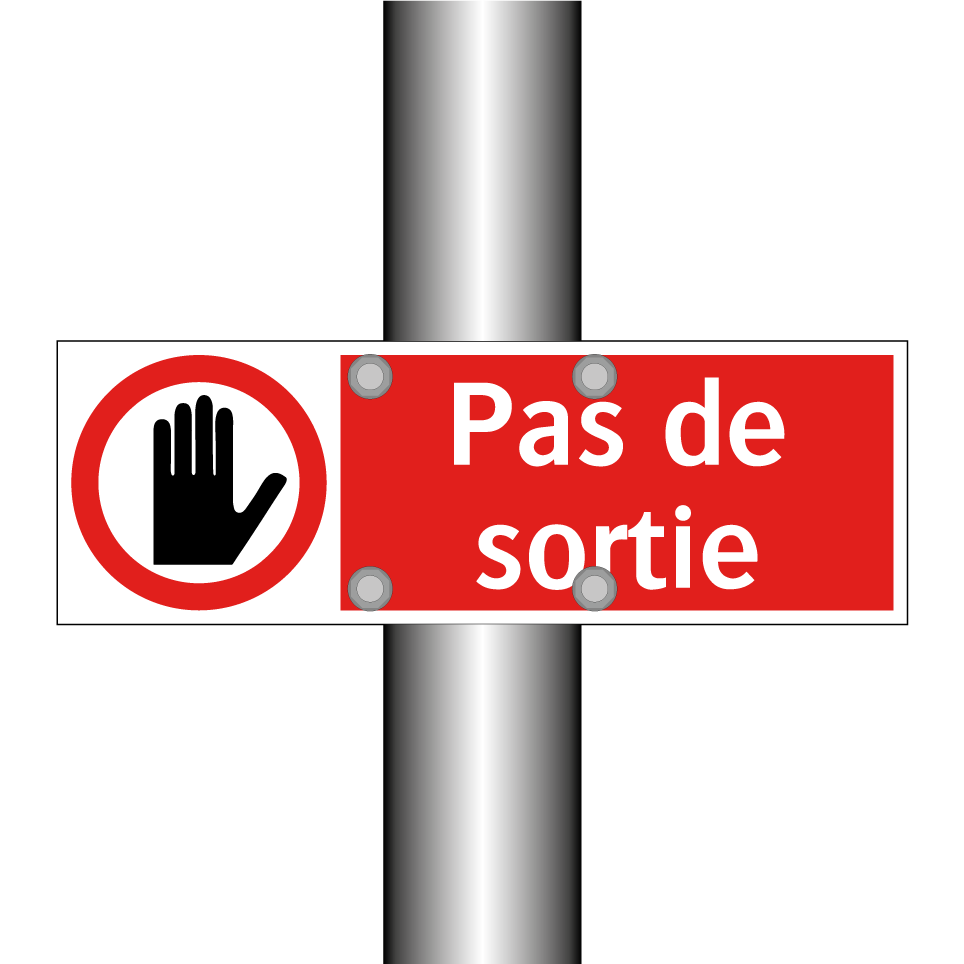 Pas de sortie