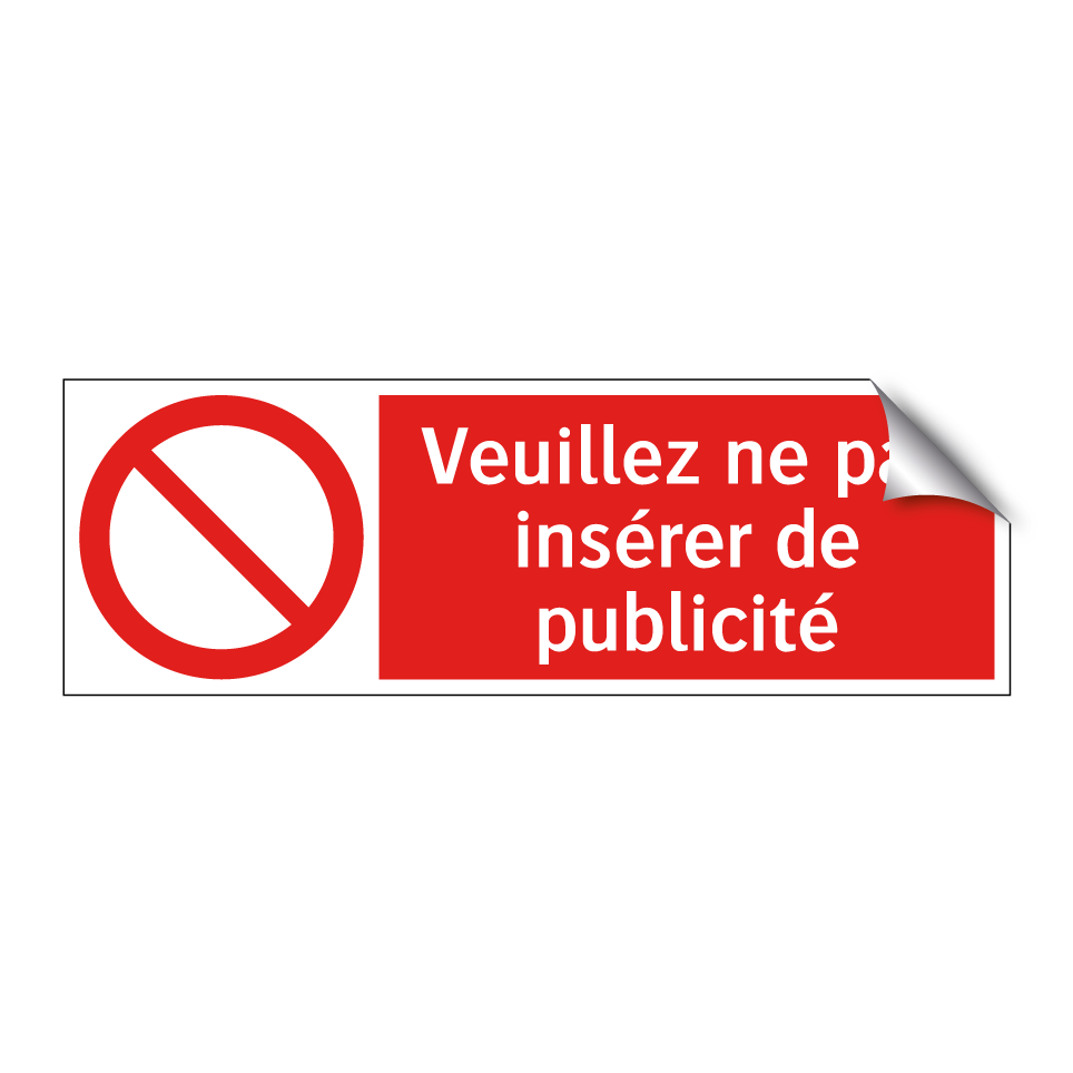 Veuillez ne pas insérer de publicité