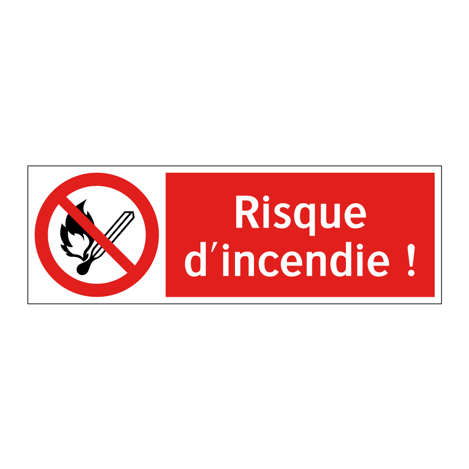 Risque d'incendie !