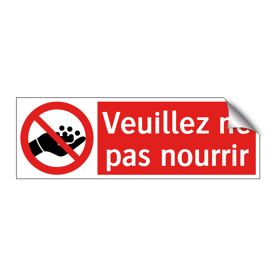 Veuillez ne pas nourrir
