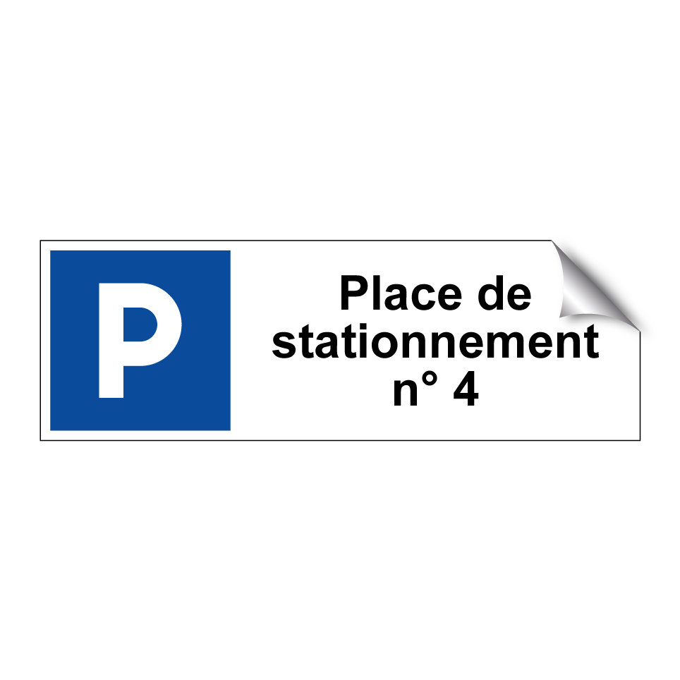 Place de stationnement n° 4