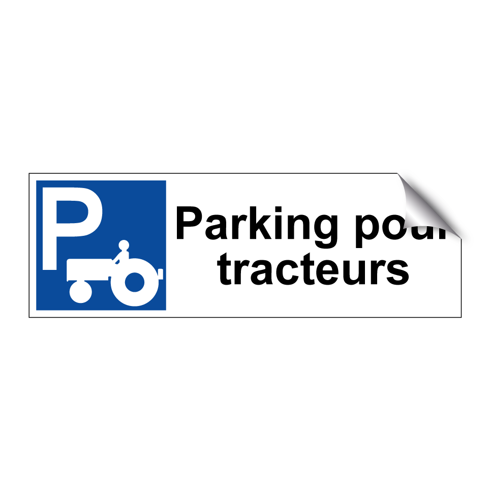 Parking pour tracteurs