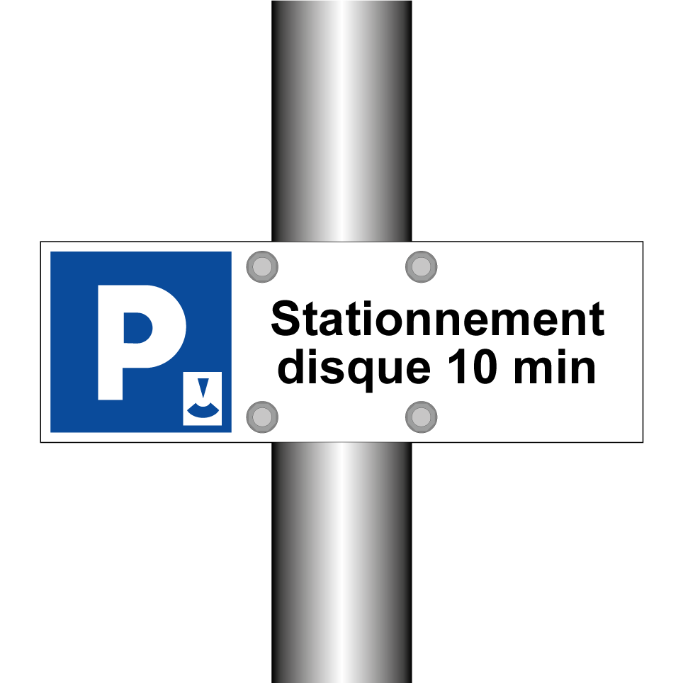 Stationnement disque 10 min