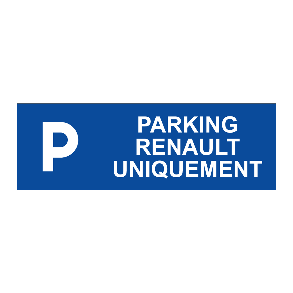 Parking Renault uniquement