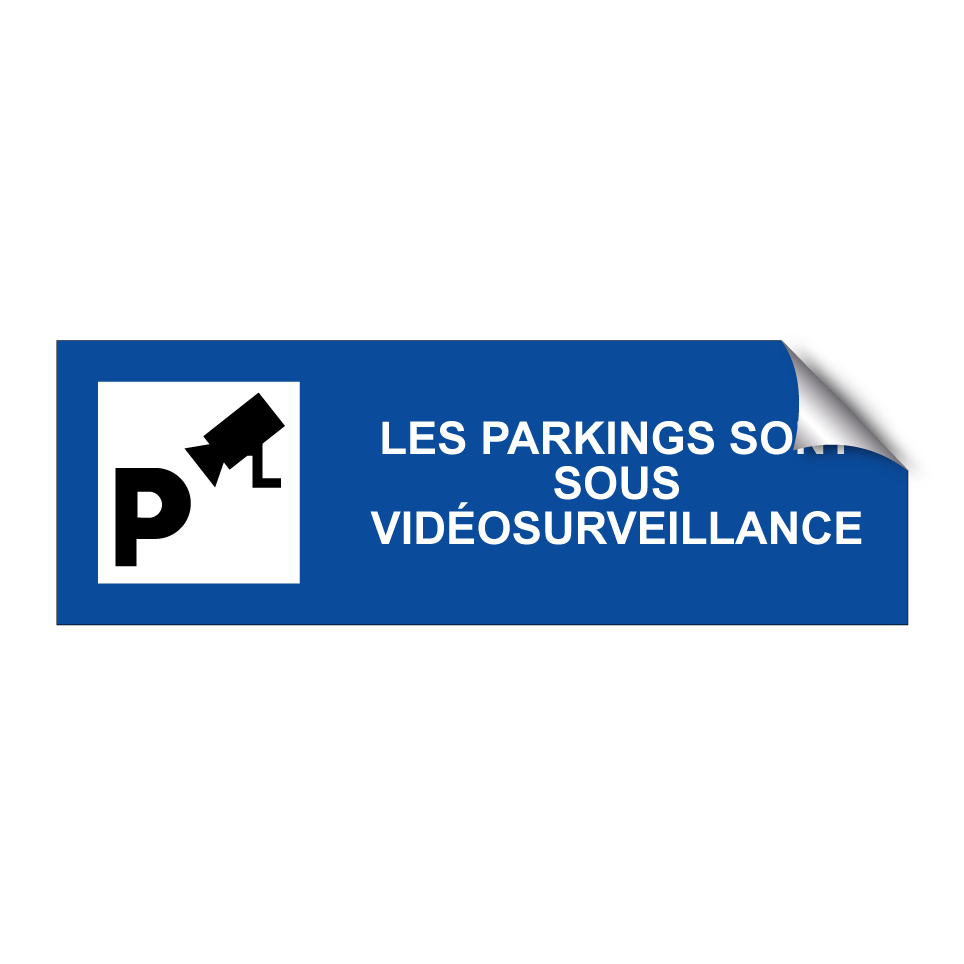 Les parkings sont sous vidéosurveillance