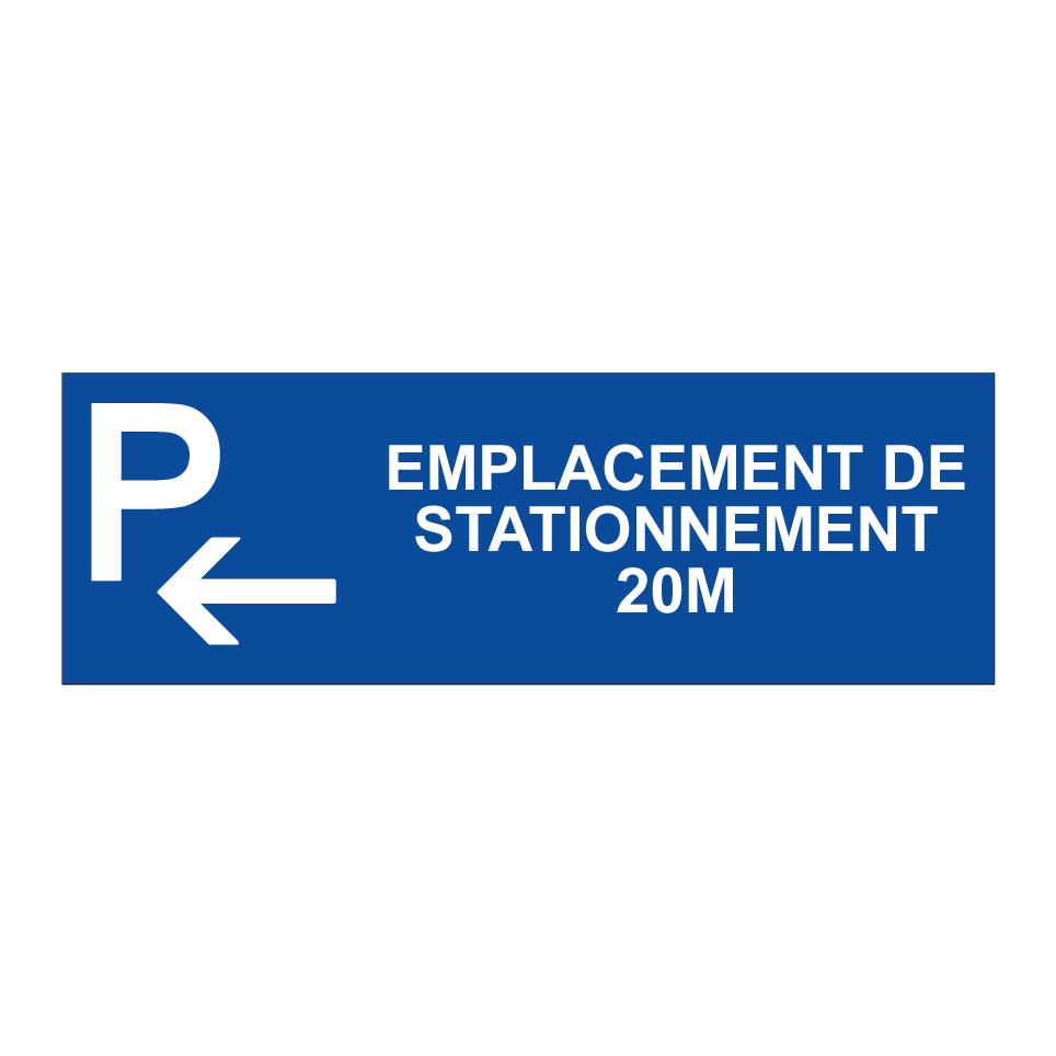 Emplacement de stationnement 20m