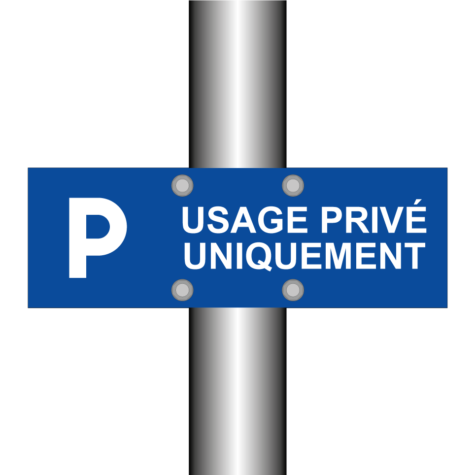 Usage privé uniquement