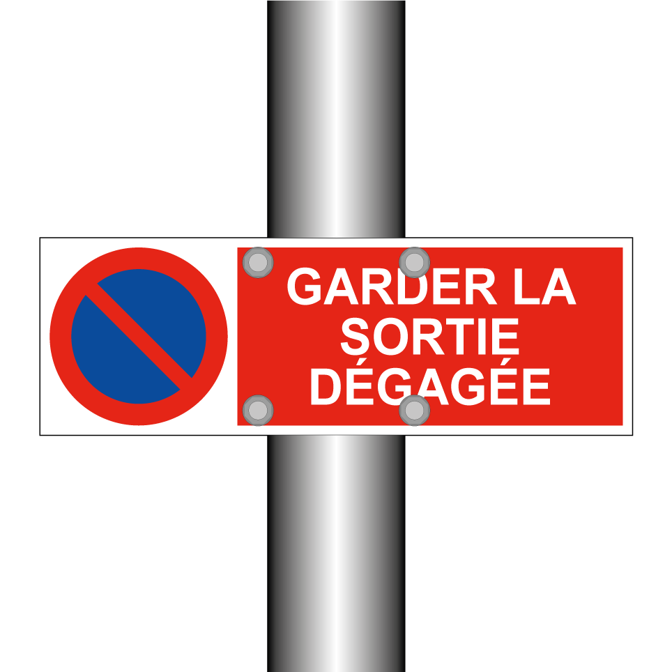 Garder la sortie dégagée