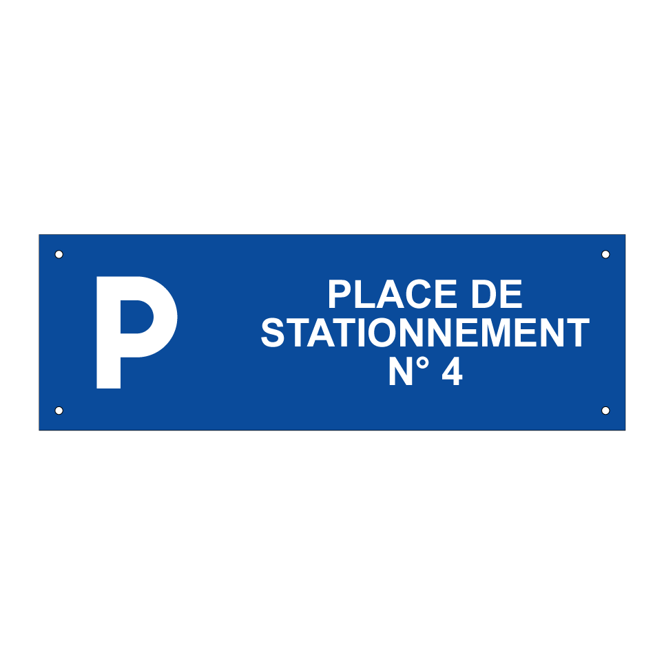 Place de stationnement n° 4